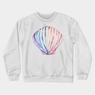 Rainbow ombre clam Crewneck Sweatshirt
